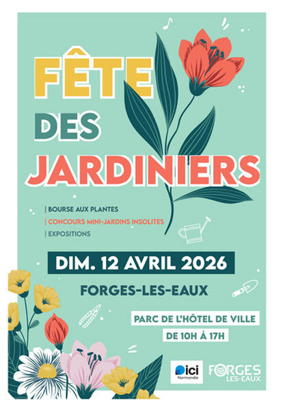 Fête des jardiniers à Forges-les-eaux, 12 avril 2026