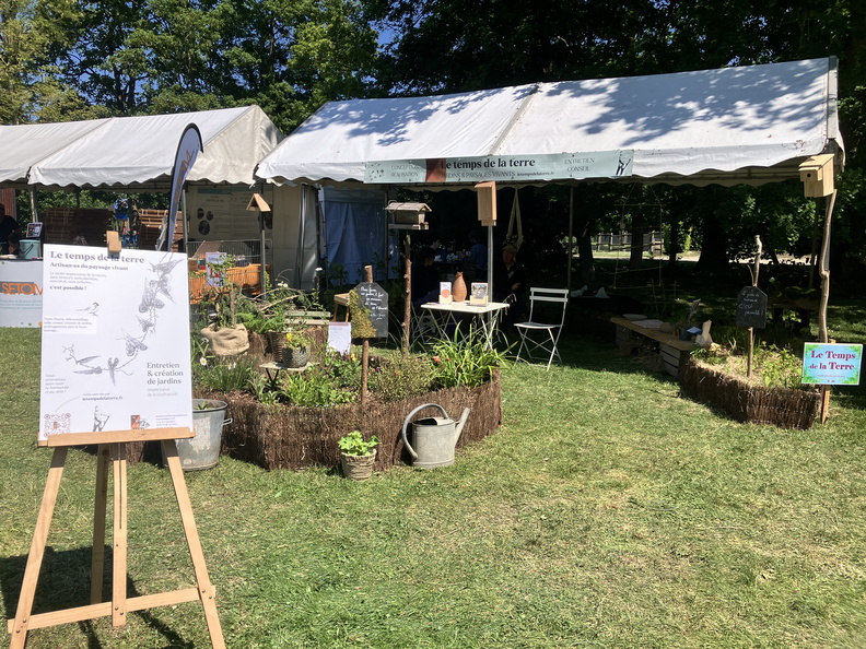 Le temps de la terre est présent au salon des plantes et du jardin durable à Evreux